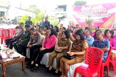 Kapolres Minahasa Dukung Ketahanan Pangan, Hadiri Launching Pekarangan Pangan Lestari