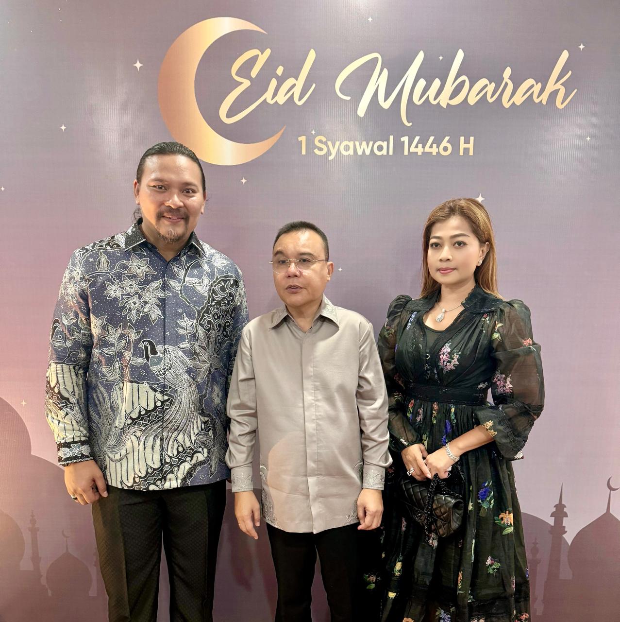 Lebaran Kedua, MDT Pererat Silaturahmi dengan Ketua Harian DPP Gerindra Sufmi Dasco Ahmad