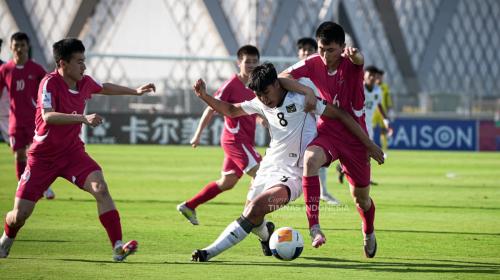 Kalah Telak 0-6 dari Korea Utara, Timnas U-17 Indonesia Gagal ke Semifinal Piala Asia 2025