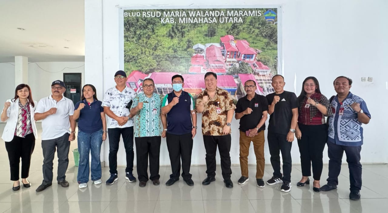 RSUD Maria Walanda Maramis Fasilitasi Pemeriksaan Kesehatan Calon Pengurus KONI Sulut 2025–2029