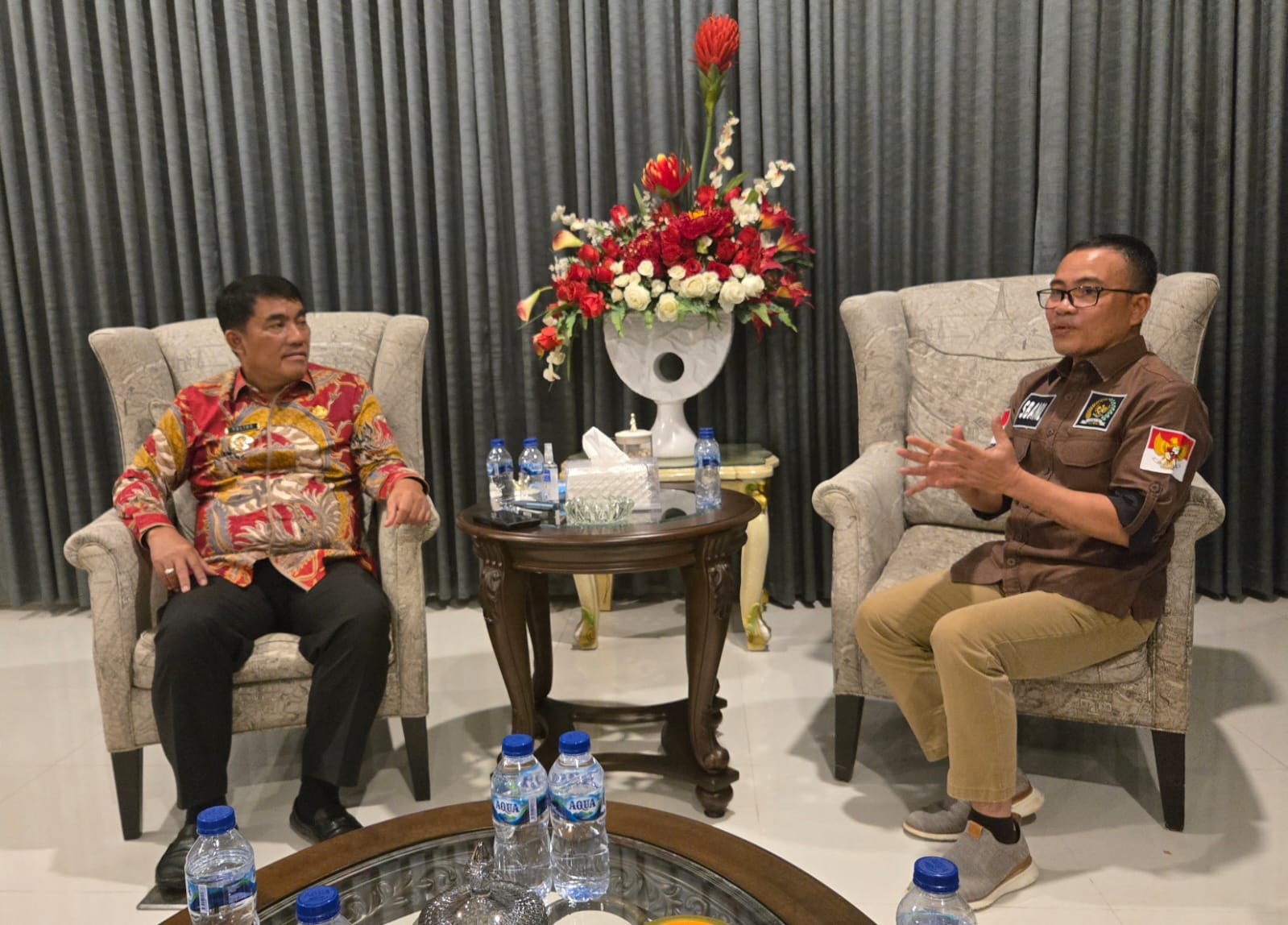 Senator Stefanus Liow Temui Gubernur Yulius Selvanus, Bahas Strategi Mewujudkan Sulut Maju dan Berkelanjutan
