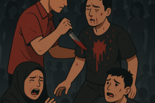 PERTIKAAN BERDARAH DI HUT DESA POIGAR: SATU TEWAS, DUA LUKA, PELAKU DITANGKAP POLISI