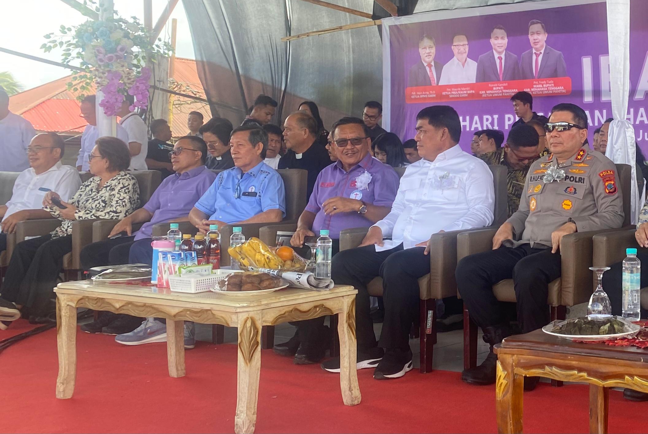 Kapolda Sulut Turun ke Hapsa GMIM, Tegaskan Polisi Dekat Rakyat