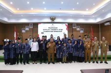 Bupati Minahasa Lepas Kafilah STQH untuk Melewati Seleksi Provinsi Sulut
