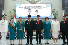 Gubernur Sulut Lantik Welly Titah dan Anisya Bambungan sebagai Bupati-Wakil Bupati Talaud 2025–2030