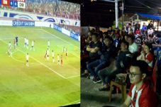 Dukung Timnas, Melisa Gerungan Nobar Bersama Ratusan Masyarakat