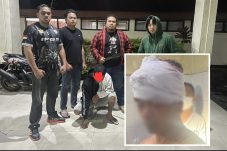 Resmob Minahasa Kejar dan Tangkap Pelaku Penganiayaan Sadis di Tengah Malam