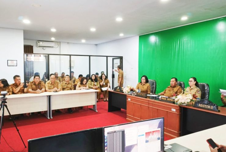 Jelang Pengucapan Syukur, Pemkab Minahasa Gelar Operasi Pasar Lawan Inflasi