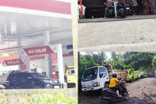 Antrean Truk di SPBU Kasuang Tomohon Mencurigakan, Diduga Penampung Solar