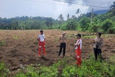 Kapolres Bitung Tinjau Lahan 13,5 Ha untuk Program Ketahanan Pangan Nasional, Siapkan Penanaman Jagung Massal