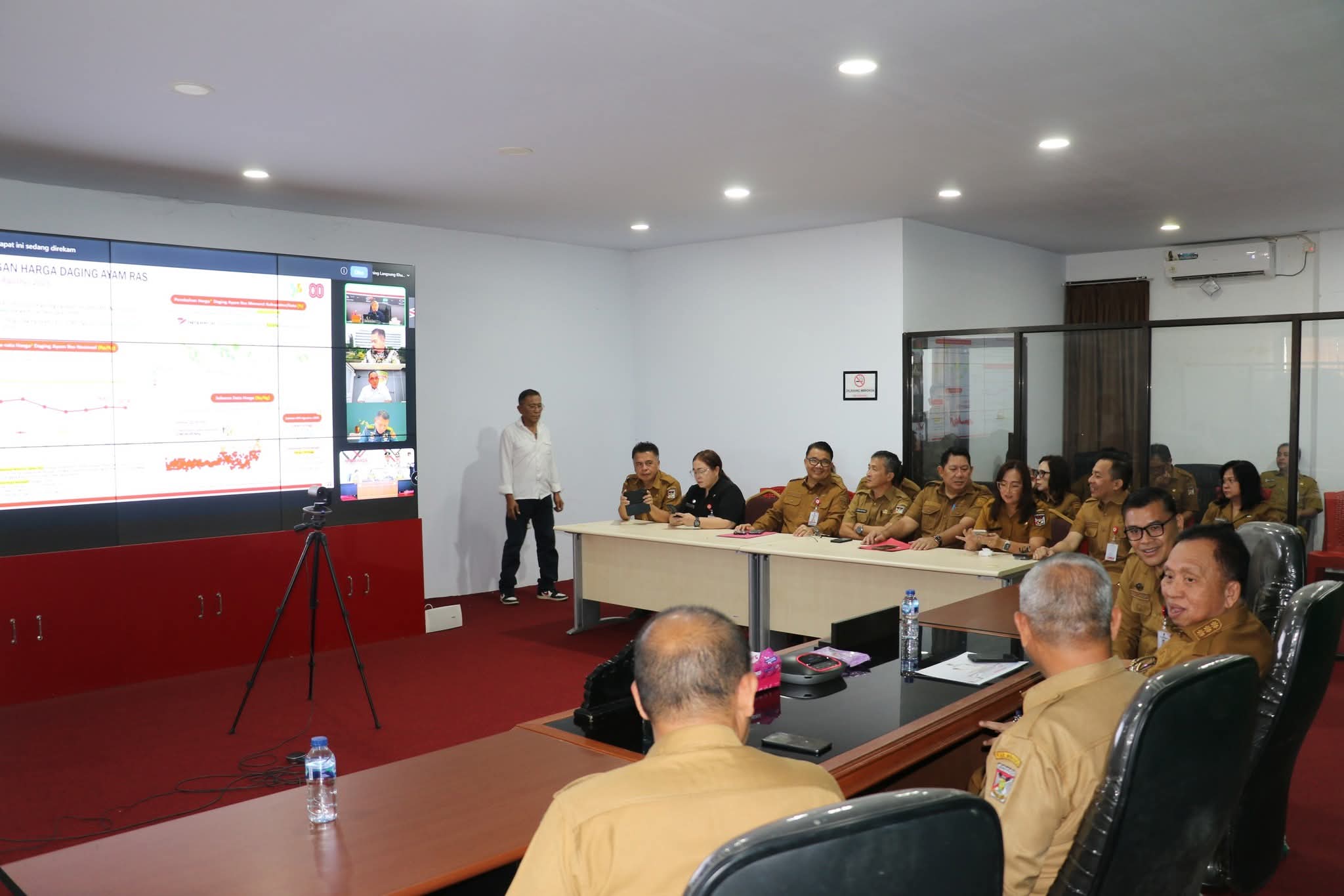 Bupati Minahasa Tegaskan Komitmen Kendalikan Inflasi, IPH Turun -3,39%