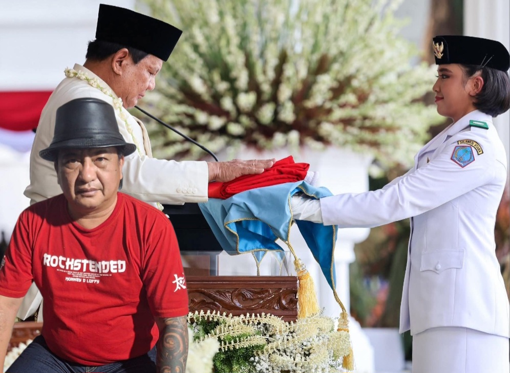 Putri Tomohon Kibarkan Merah Putih di Istana, Robert Rengkung: Bangga untuk Sulut!