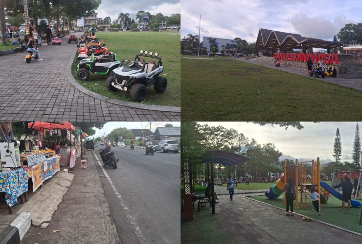 Warga Gembira, UMKM Tumbuh di Taman God Bless Minahasa