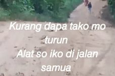 Dampak Tambang Ilegal Milik Inal & Maya, Jalan Desa di Mitra Rusak Berbecek, Kapolri Diminta Turun Tangan