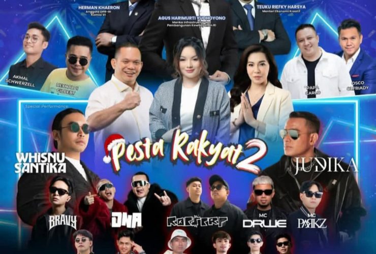 PESTA RAKYAT 2 “Torang Suara’ Bumi!” Guncang Manado — Dimeriahkan Judika dan Whisnu Santika