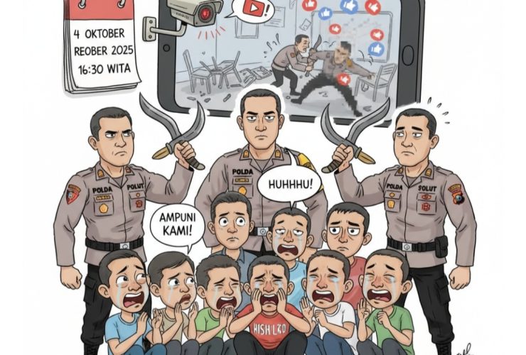 Delapan Pemuda Bertikai Bersenjata Tajam di Mapanget, Ditangkap Tim Resmob Polda Sulut