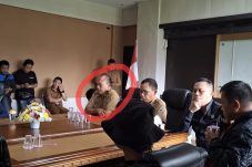 Pejabat BKPSDM Tomohon Diduga Halangi Wartawan Liput Aksi THL