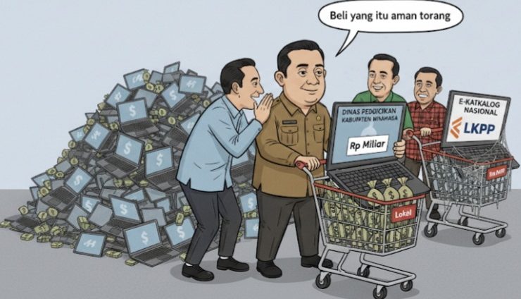 Nekat Lawan Aturan LKPP, Proyek Chromebook Minahasa Mengarah ke Jerat Hukum