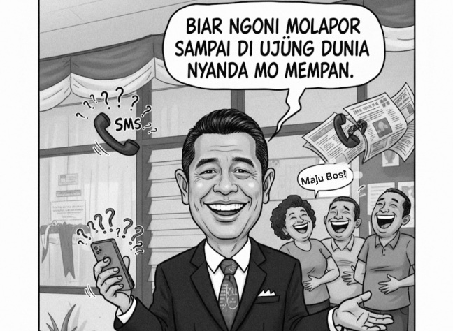 LIN Siap Laporkan Proyek Jalan RSUD Tondano, Kadis PUPR Diam Seribu Bahasa