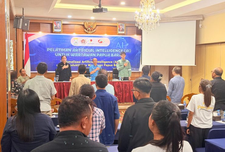 PWI Papua Barat Catat Sejarah: Gelar Pelatihan AI Nasional, Tegaskan Teknologi Bukan Pengganti Wartawan