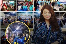 HBL Tebar Kepedulian Natal–Tahun Baru, 6.000 KK di 15 Daerah Sulut Terima Sembako