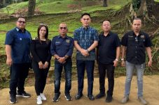 PWI Sulut Sambangi Kediaman Presiden Prabowo di Hambalang