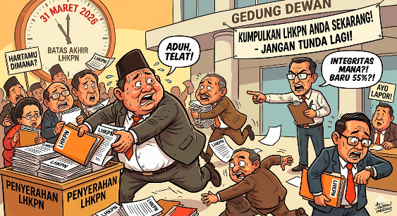 Legislatif Terpuruk Kepatuhan LHKPN Baru 55 Persen KPK Sentil Integritas Wakil Rakyat