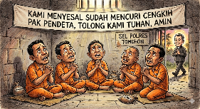 Kasus Pencurian Cengkih di Tomohon, Keluarga Pelaku Memohon Tuhan Luluhkan Hati Bapak Pendeta