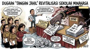 Revitalisasi Sekolah Minahasa Diduga Disusupi ‘Tangan Jahil’