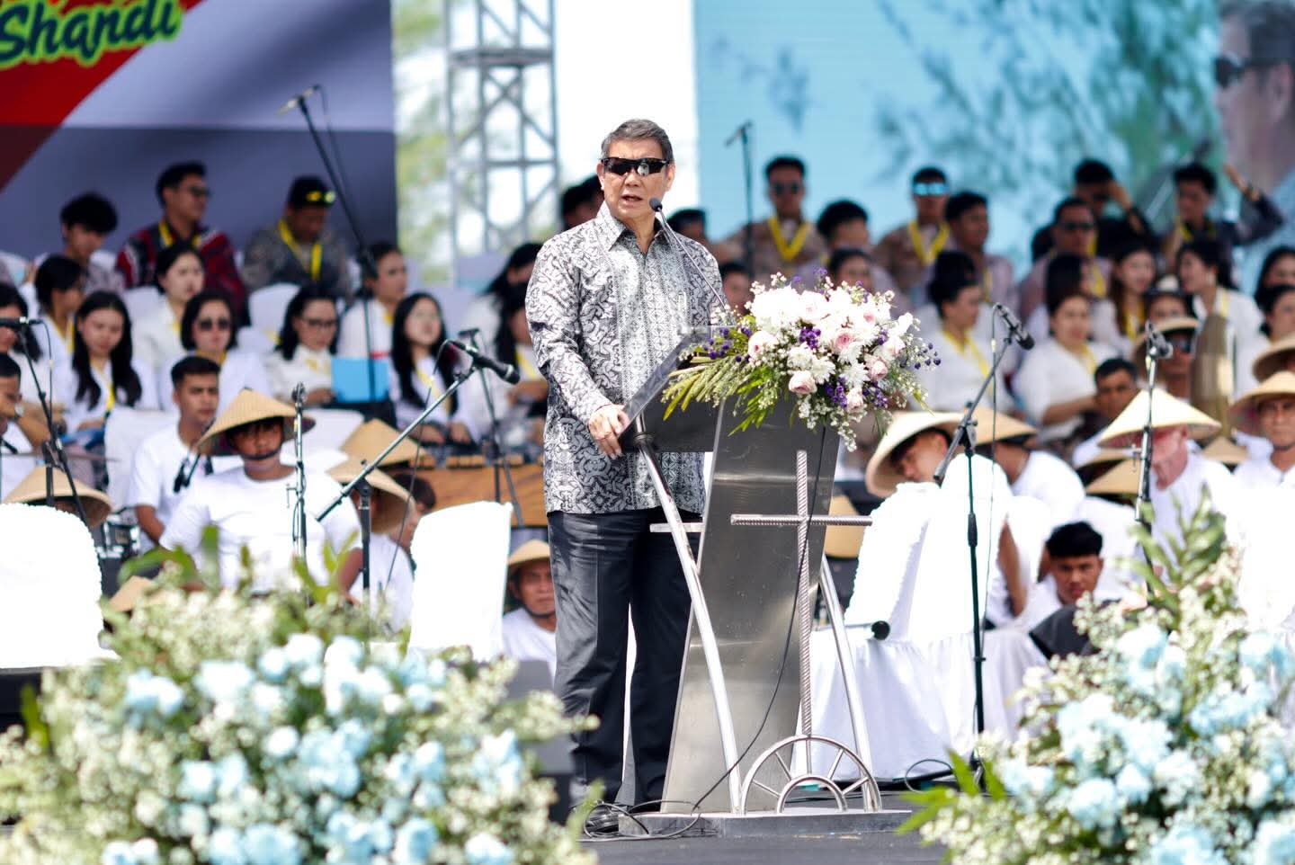 Di Paskah Nasional Manado, Hashim Hashim Ungkap Isu Kudeta terhadap Prabowo