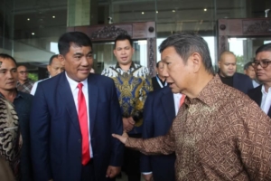 Momen Langka! Yulius Selvanus–Hashim Djojohadikusumo Tampil Kompak di Munas Percasi 2026