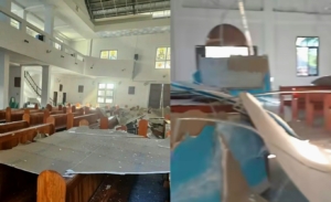 Gempa M7,6 Hantam Sulut, Dua Gereja Rusak Parah