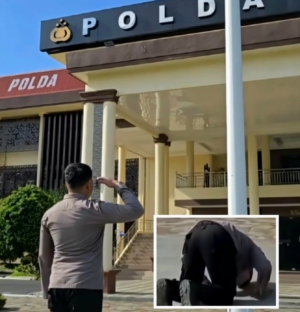 Sujud di Mapolda Sulut, Eks Kanit Tipikor Minahasa Diduga Pamit dari Polri, Mutasi Saat Usut Korupsi Disorot