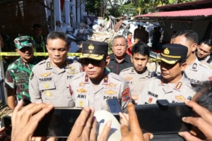 Wakapolda Sulut Turun Tangan, GOR KONI Sario Ambruk Usai Gempa M 7,6, Satu Tewas