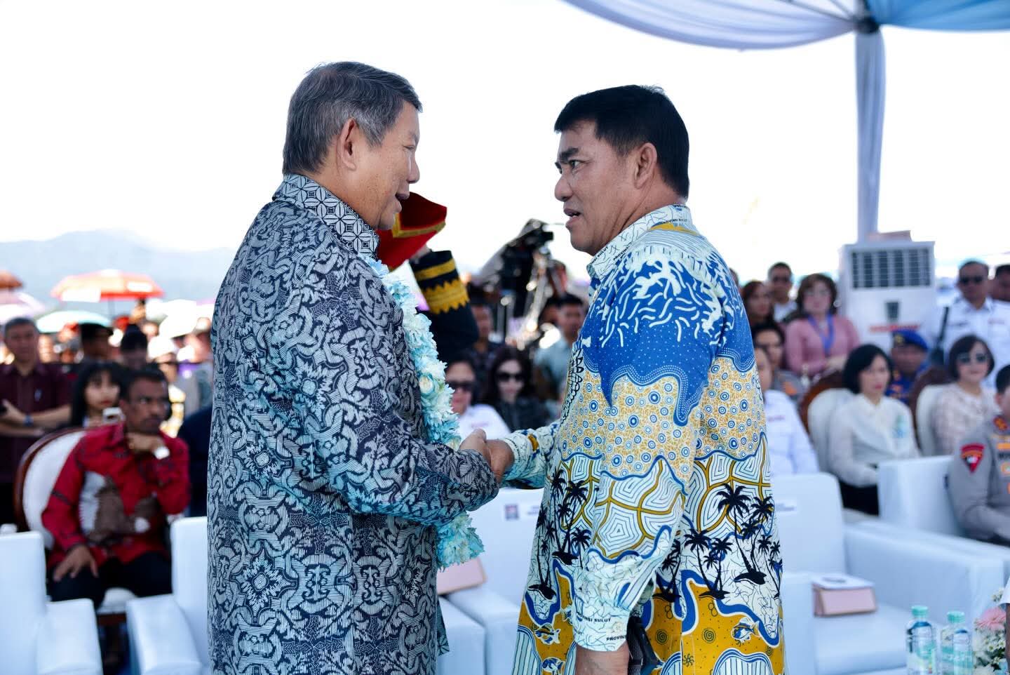 Gubernur Sulut Apresiasi Kehadiran Hashim di Paskah Nasional, Ajak Warga Bangkit Pascagempa