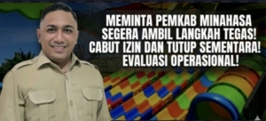 GRIP Jaya Sulut Desak Penutupan Nice Playland Sawangan, Larangan Doa Disebut Injak Konstitusi