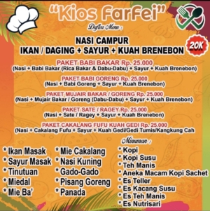 Kios Farfei Hadir di Tomohon, Sajikan Kuliner Khas dengan Harga Terjangkau