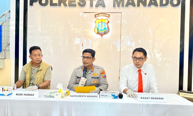 Polresta Manado Ungkap Kasus Penikaman di Wori yang Tewaskan Warga Desa Lansa
