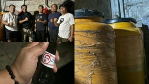 Ditresnarkoba Polda Sulawesi Utara dan Polres Boalemo Bongkar Home Industry Miras Palsu “Kasegaran”