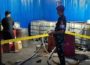Pomdam XIII/Merdeka Bongkar Dugaan Penimbunan 4,7 Ton Solar Subsidi di Minut