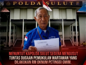 Senin 11 Mei, Wartawan Sulut Kepung Polda Desak RM Diproses