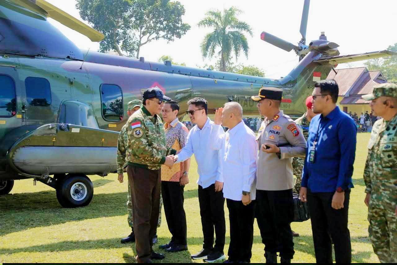 Kapolres Kotamobagu AKBP Irwanto Kawal Ketat Kunjungan Kerja Menhan RI di Kotamobagu