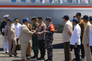Kunjungan Presiden Prabowo di Pulau Miangas Berlangsung Aman dan Lancar