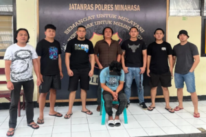 Resmob Minahasa Bekuk Terduga Pelaku Kekerasan Seksual Anak di Tompaso