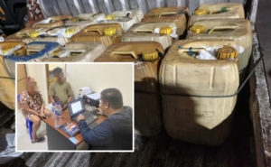 Disergap Tengah Malam! Mobil Diduga Jaringan Mafia BBM Angkut 360 Liter Pertalite di Kotamobagu