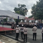 Bersama Brimob Batalyon B Inuai, Polres Kotamobagu Siaga Penuh Amankan Idul Adha 1447 Hijriah