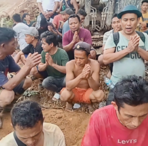 “Kami Cuma Mau Cari Makan”, Jeritan Penambang Bakan Minta Presiden Prabowo dan Gubernur Sulut Turun Tangan