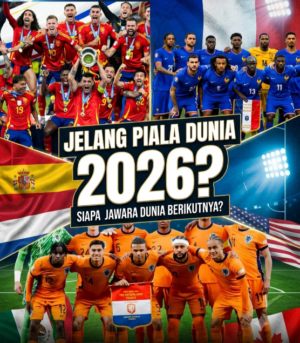 Piala Dunia 2026: AI Jagokan Spanyol dan Prancis, Belanda Diprediksi Jadi Kuda Hitam