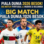 Big Match Piala Dunia 2026 Besok! Portugal, Inggris dan Kolombia Siap Tempur, Ini Prediksi Skornya