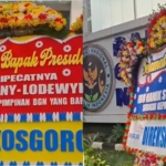 Karangan Bunga Sindir Dadan Penuhi Kantor BGN, Netizen: “Terima Kasih Ya Tuhan, Doa Kami Dikabulkan”